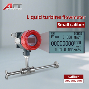 Débitmètre à turbine liquide sanitaire de type alimentaire en acier inoxydable numérique bon marché, personnalisé OEM, pour lait, jus, bière, <span class=keywords><strong>vin</strong></span>, avec IP65 - Product Image 1