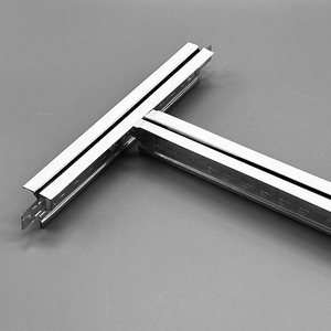 Système de plafond suspendu en grille, profilé de peinture pour plafond, système de ligne noire, profilé en T pour plafond suspendu 38x24 3000mm, barre de support en T - Product Image 3
