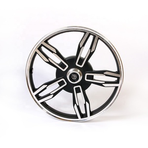 Bánh xe đạp điện 16 inch, phanh đĩa trước xe đạp điện 16'', moay-ơ nhôm, bánh xe phanh tang trống <span class=keywords><strong>110</strong></span>, bánh xe phanh tang trống 16 inch, vành bánh xe phanh tang trống 80 - Product Image 6