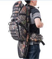 Sac à dos de chasse au cerf, sac de transport camouflage pour armes à feu, pour activités de plein air