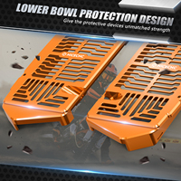 NICECNC Protections de radiateur tout-terrain en aluminium pour KTM 150 250 300 350 450 500 EXC/EXCF 2024 2025