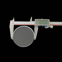 Plaque de verre rond en quartz personnalisable, épaisseur 0,5-30 mm, pour miroir de visualisation de chaudière