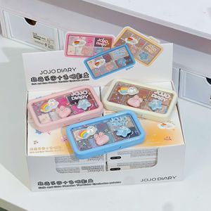 พาเลทอายแชโดว์ <span class=keywords><strong>JOJO</strong></span> DIARY แบบขายส่ง เนื้อชิมเมอร์ 10 สี กันน้ำ น่ารัก - Product Image 2