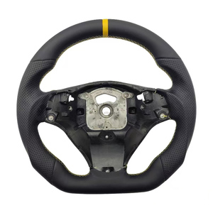 Volante perforado de cuero deportivo <span class=keywords><strong>M</strong></span> de alta calidad para BMW E90, el mejor volante de coche - Product Image 1