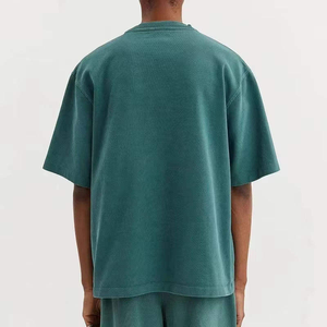 <span class=keywords><strong>T</strong></span>-shirt Oversize <span class=keywords><strong>da</strong></span> Uomo di Alta Qualità, Stile Vintage con Lavaggio Acido, Popolare e di Tendenza, in Cotone - Product Image 2