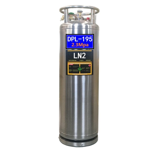 ถังเก็บ Vaporizer DPL ในตัว195L ถังไนโตรเจนเหลวขนาดใหญ่สำหรับการวิจัยทางชีววิทยา - Product Image 3