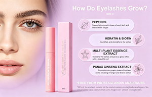 Sérum de croissance des <span class=keywords><strong>cils</strong></span> et des sourcils végan, formule naturelle personnalisée, rose gold, <span class=keywords><strong>cils</strong></span> plus longs, plus épais et plus volumineux, sérum <span class=keywords><strong>cils</strong></span> - Product Image 5