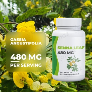 Capsules <span class=keywords><strong>de</strong></span> feuilles <span class=keywords><strong>de</strong></span> séné Amaz OEM <span class=keywords><strong>de</strong></span> haute qualité pour un nettoyage naturel du côlon en 7 jours, favorisant la gestion du poids et soutenant l'immunité - Product Image 2