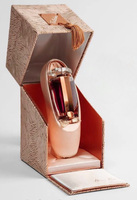 Boîte cadeau d'emballage en papier de parfum de luxe en carton de couleur personnalisée, carré en or de 100ml