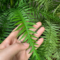 Daun Pakis Buatan, Rumput Persia, Aksesoris Dinding Tanaman, Bahan Penghijauan, DIY Lanskap, Dekorasi Rumah Kantor
