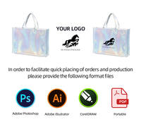 Sacs fourre-tout en non-tissé laminé PP personnalisés avec logo, recyclables et réutilisables pour l'emballage de vêtements, chaussures, chaussettes et cadeaux