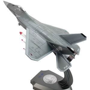 Modèle d'avion de chasse J35 en alliage, échelle 1:32, objet de collection - Product Image 4