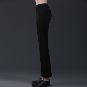 <span class=keywords><strong>Pantalon</strong></span> <span class=keywords><strong>de</strong></span> Chef <span class=keywords><strong>Femme</strong></span> Extensible Haute Qualité avec Logo Imprimé – Vêtements <span class=keywords><strong>de</strong></span> Chef Assortis à un <span class=keywords><strong>Pantalon</strong></span> Élastique – Vente en Gros - Product Image 2