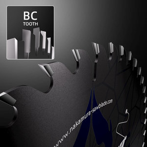 アメリカ製 静音プレス加工 プロ仕様 50T 円形鋸刃 184mm 適用価格 ATBチップ付き超硬鋸刃 - Product Image 3