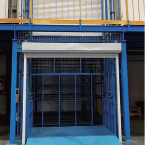Plate-forme élévatrice verticale avec rampe Rail élévateur vertical entrepôt intérieur
