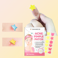 Patchs Hydrocolloïdes Coréens Anti-Acné Imperméables pour le Traitement des Boutons et Imperfections Cutanées