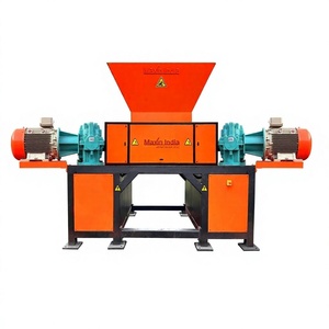 Broyeur de métaux à double arbre semi-automatique robuste 4000-5000 kg/h, broyeur de ferraille industriel pour le recyclage des métaux - Product Image 1