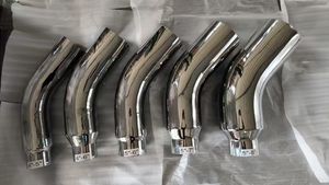 Tubo de Escape de Alta Calidad de 5-8 5-7 5-6 Pulgadas, Silenciador, Codo de Escape Cromado de 45 Grados, Puntas para Sistema de Escape - Product Image 4