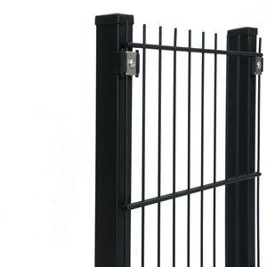 Panel de alambre doble Panel soldado Acero Ornamental Popular Unidad de puerta de valla - Product Image 3