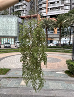 Vigne artificielle suspendue avec des feuilles en plastique fausse plante traînante pour la décoration murale de mariage de balcon intérieur extérieur