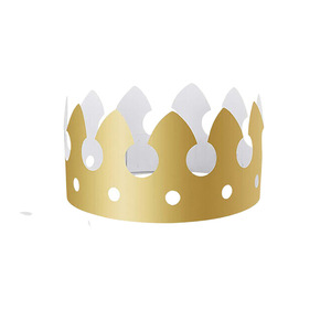 Chapeau de gâteau d'<span class=keywords><strong>anniversaire</strong></span> de style moderne pour enfants et adultes Chapeau en papier décoratif pour accessoire de fête Couronne <span class=keywords><strong>moins</strong></span> chère - Product Image 3