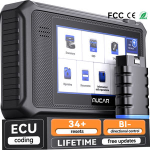 MUCAR VO6 OBD2 Professioneller Auto-Scanner, vollständiges System, 28 Rücksetzungen, ECU-Codierung, Aktiver <span class=keywords><strong>Test</strong></span>, Lebenslang Kostenloses Update, Kfz-Diagnosewerkzeuge - Product Image 1