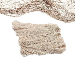 Natural <strong>Fish</strong> <strong>Net</strong> Party <strong>Decorations</strong> for Pirate Party, Hawaiian Party, Nautical Themed Cotton Fishnet Party Accessory X0011