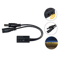 Mini capteur de lumière LED pour 12V 24V LED bande lumineuse armoire sous interrupteur de capteur de lumière d'armoire
