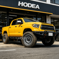 Jantes forgées tout-terrain 17/18/20 pouces 6x139.7 à déport profond, finition gris anthracite mat, style Beadlock 4x4 pour Ford, Toyota, Jeep