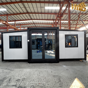 Maison modulaire préfabriquée en acier léger pliable de 40 pieds, 30 pieds, 20 pieds avec <span class=keywords><strong>un</strong></span> design moderne pour les supermarchés et les cuisines - Product Image 3