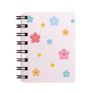 Wholesale School A7 Pocket Size <b>Blank</b> Paper Kids Diary Spiral Cute Small Notebook - Product Image 3