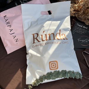 Sac d'expédition biodégradable, sac d'expédition imperméable avec poignée, sacs d'expédition en plastique pour l'emballage - Product Image 2