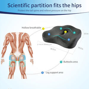 Cojín <span class=keywords><strong>de</strong></span> asiento <span class=keywords><strong>de</strong></span> próstata para osteoartritis ortopédica, cojín para <span class=keywords><strong>dolor</strong></span> <span class=keywords><strong>de</strong></span> <span class=keywords><strong>espalda</strong></span> <span class=keywords><strong>baja</strong></span>, moldeador <span class=keywords><strong>de</strong></span> cadera - Product Image 4