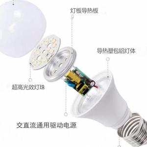 Led A60 <b>Bulb</b> E27 3W 24W High Brightness Pc Lampshade Home Use Full Power Ac 85 265V - Product Image 2