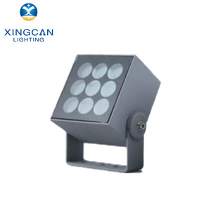 Mini Slim <span class=keywords><strong>RGB</strong></span> <span class=keywords><strong>LED</strong></span> Flood Light cho cảnh quan ngoài trời xây dựng vườn không thấm nước IP65 chiếu nhẹ Lũ lụt vuông cảnh quan đèn - Product Image 5