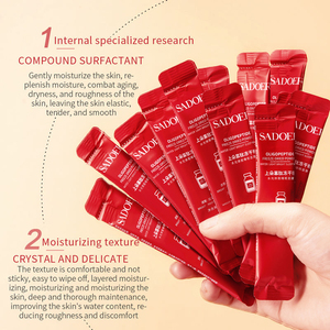 Masque facial en gelée hydratant sans rinçage SADOER au collagène et aux oligopeptides rafraîchissants pour la nuit – Vente en gros - Product Image 6
