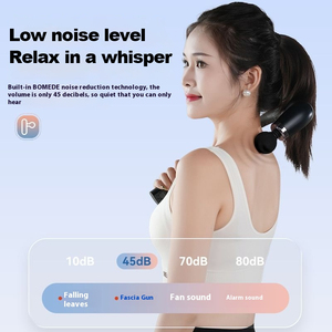 <span class=keywords><strong>Pistola</strong></span> de Masaje Muscular Profundo OEM de Última Generación con Menos Impactos, Masajeador Corporal Eléctrico Optimizado con 4 Cabezales para Hombre - Product Image 5