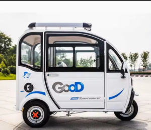 Triciclo Elettrico Economico <span class=keywords><strong>a</strong></span> <span class=keywords><strong>4</strong></span> Porte e <span class=keywords><strong>4</strong></span> Posti, Scooter con Cabina Chiusa, <span class=keywords><strong>Motocicletta</strong></span> <span class=keywords><strong>a</strong></span> Tre <span class=keywords><strong>Ruote</strong></span>, Tuktuk per Adulti - Product Image 3