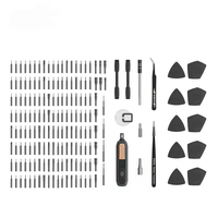 Ensemble de tournevis électrique pliable de poche 180 en 1, magnétique, de précision, PH2 S2, qualité bricolage, outils de réparation de téléphone, personnalisable OEM