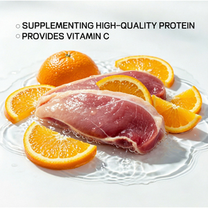 OEM ODM Bocadillos para Perros y Gatos de Pollo y <span class=keywords><strong>Naranja</strong></span> HALAL de Alta Calidad Hechos con Carne, <span class=keywords><strong>Golosinas</strong></span> Completas para Perros - Product Image 2