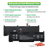 Batterie d'ordinateur portable en gros RH03XL 3790mAh pour HP ProBook 430 440 445 450 455 630 640 650 G8, batterie de remplacement pour ordinateur portable, garantie 18 mois