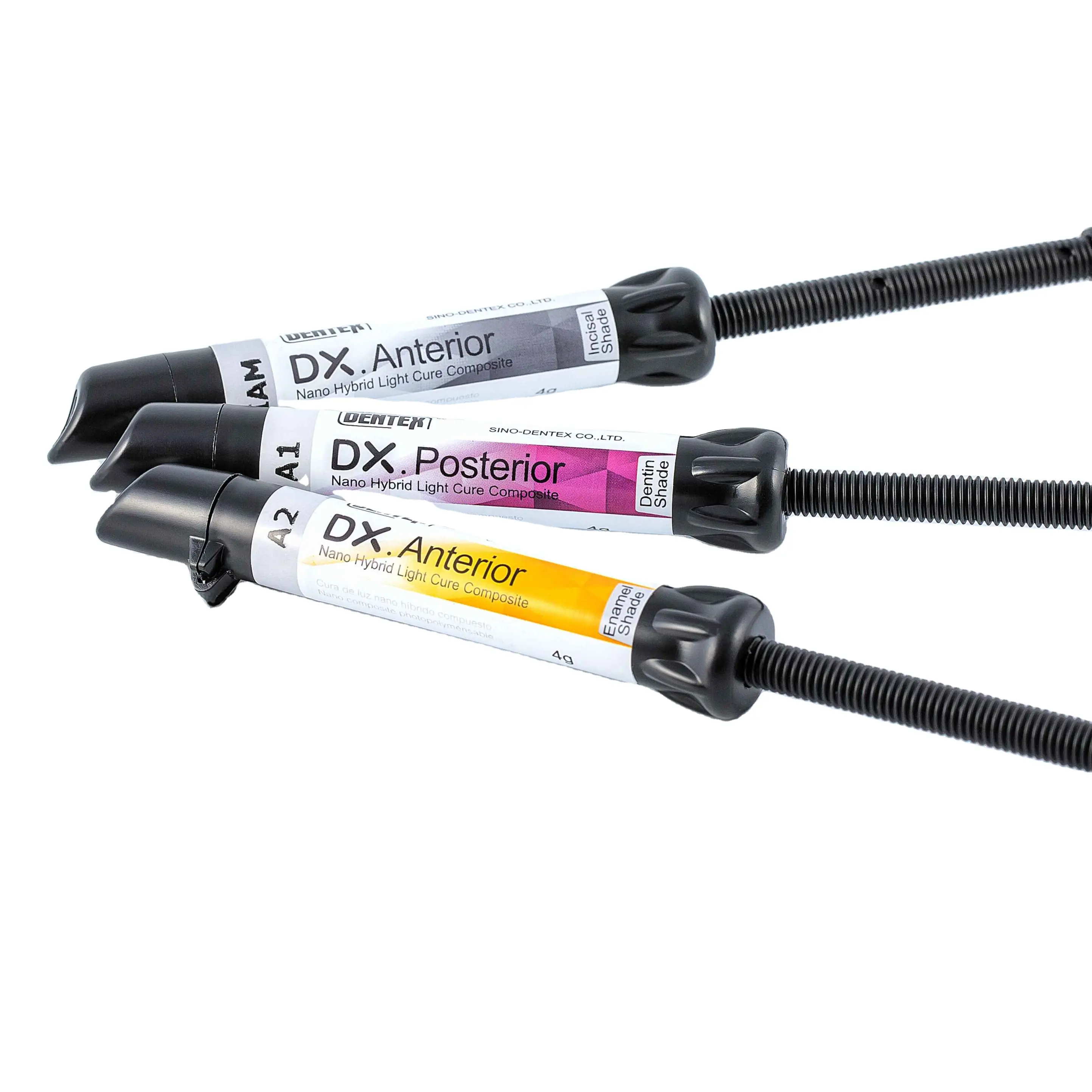 Dental Dentex DX. Universal Nano Hybrid Light Cure Composite Dental Universal/Anterior Posterior Resin Filling Materials