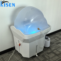 Chaise de lavage Kisen tout-en-un avec réservoir de 60 L, conception sans tuyauterie, mobilier de luxe moderne pour hôtels et salons