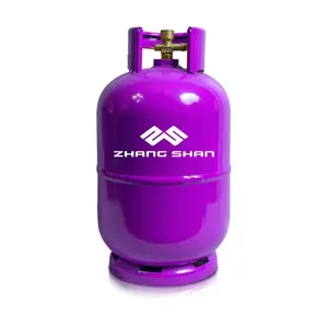 Zhangshan Factory Supply Portable Refillable Gas Bottle Home Cooking Propane 5kg LPG Gas Cylinder