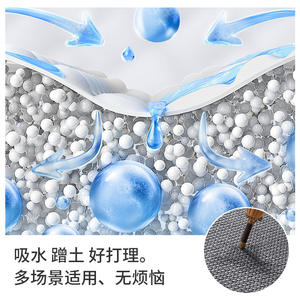 Tapete Tejido Rectangular de Lino Antideslizante de Color Sólido para Sala de Estar - Product Image 2