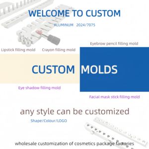 化粧品包装のためのカスタマイズされた100キャビティアルミニウム口紅とリップバーム充填型 - Product Image 6