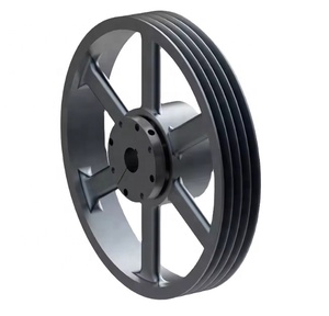 Poulie à courroie en V ductile de haute précision certifiée API pour pompes à boue <span class=keywords><strong>triplex</strong></span> F500-F1600 2-3 "alésage compatibilité de courroie 3V/5V/8V - Product Image 1