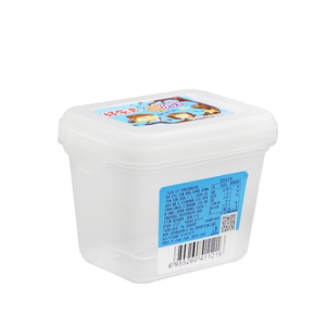 CX001D plastic ice cream container with lid plastic square ice cream container 200ML ice cream container