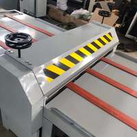 ZH-MQJ bon prix Machine de découpe et de rainage semi-automatique commerciale pour boîtes à cosmétiques Carton de gâteau de fleurs artificielles