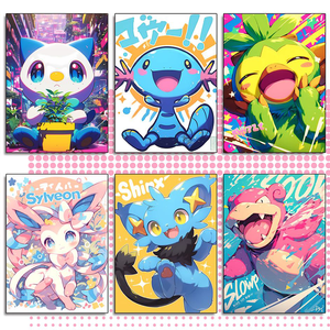 Boîte Cadeau de Cartes Pokémon Rares en Cristal, Packs de Boosters et Boîtes de Collection, Édition Chinoise, Non TCG, avec Tabs Déchirables, Premier Partenaire, Meilleures Ventes, Rêve - Product Image 6